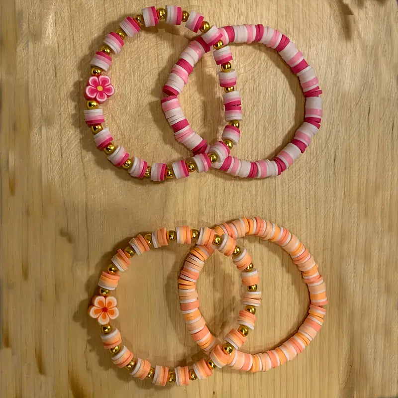 Floral Elastic Bracelet | Støtt brystkreft