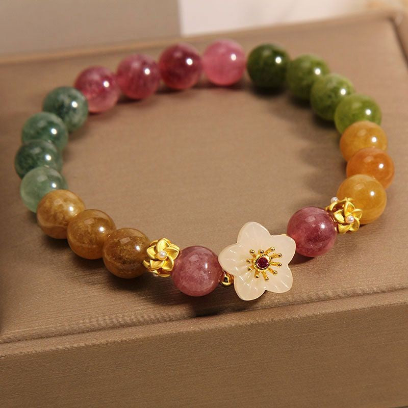 Floral Accent Bracelet | Støtt brystkreft