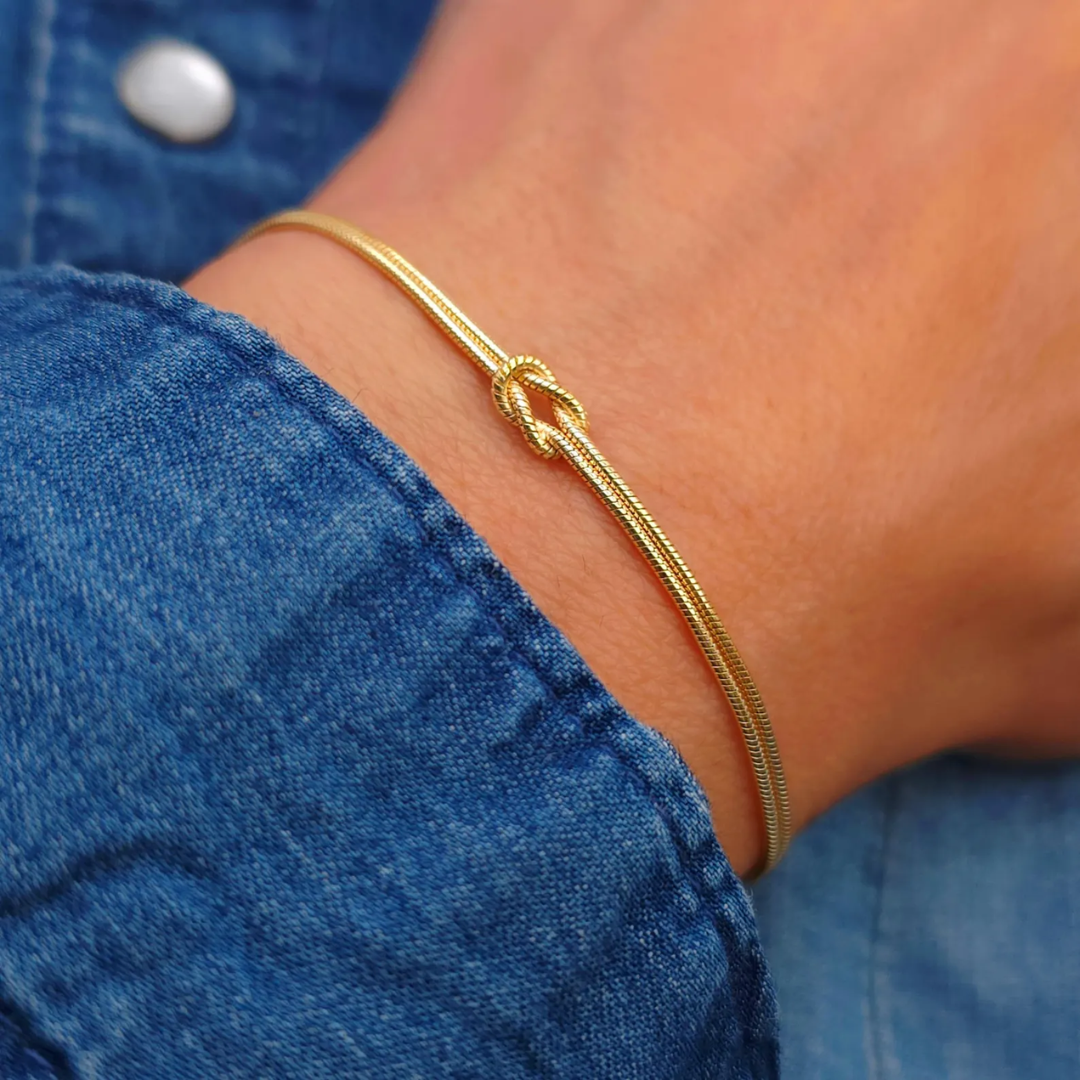 Eternal Knot Bracelet | Støtt brystkreft
