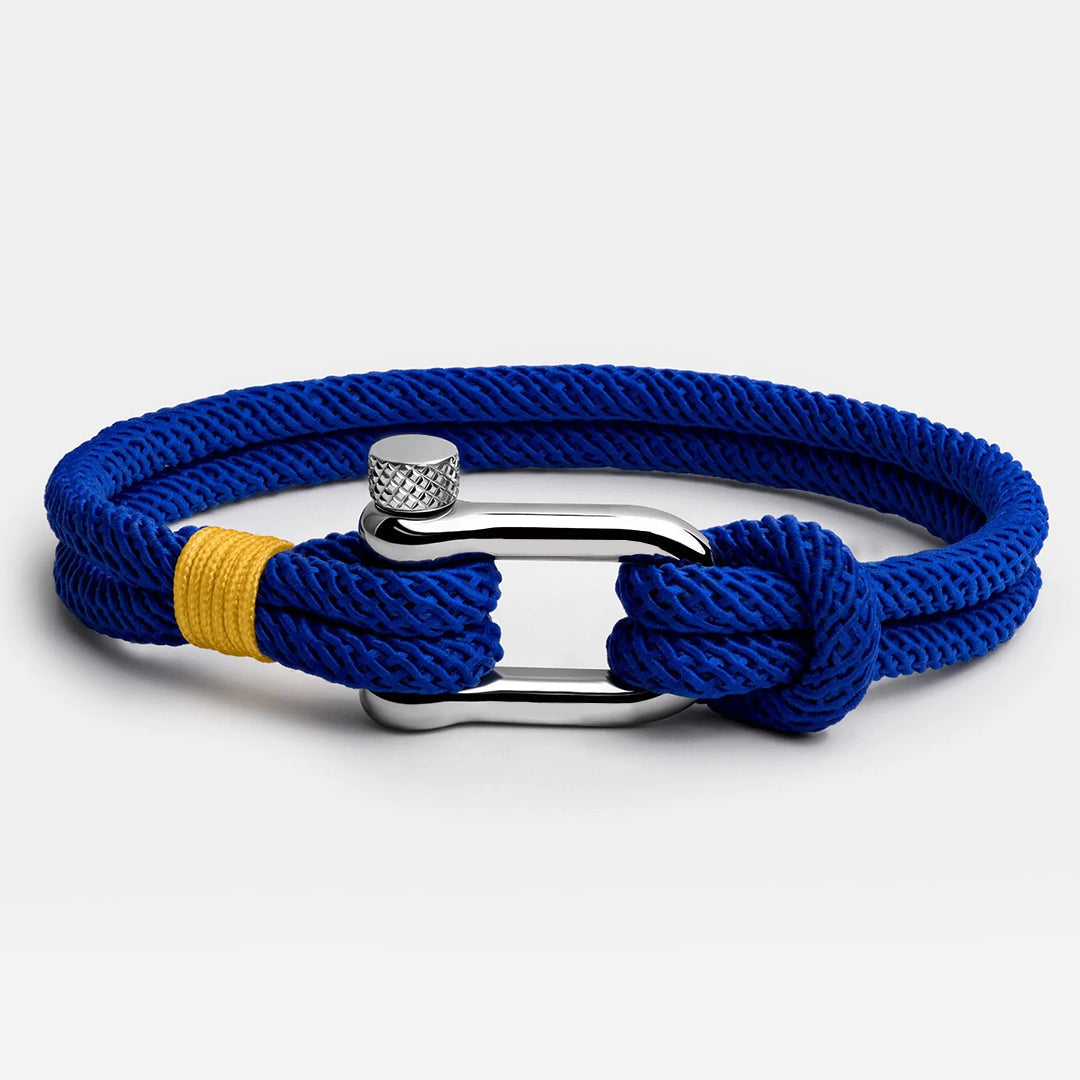 Blue Linked Bracelet | Støtt diabetes