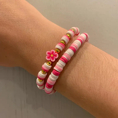 Floral Elastic Bracelet | Støtt brystkreft