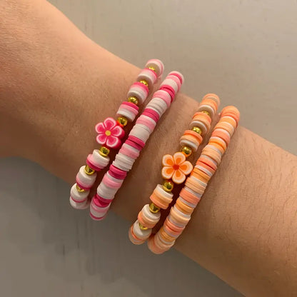 Floral Elastic Bracelet | Støtt brystkreft
