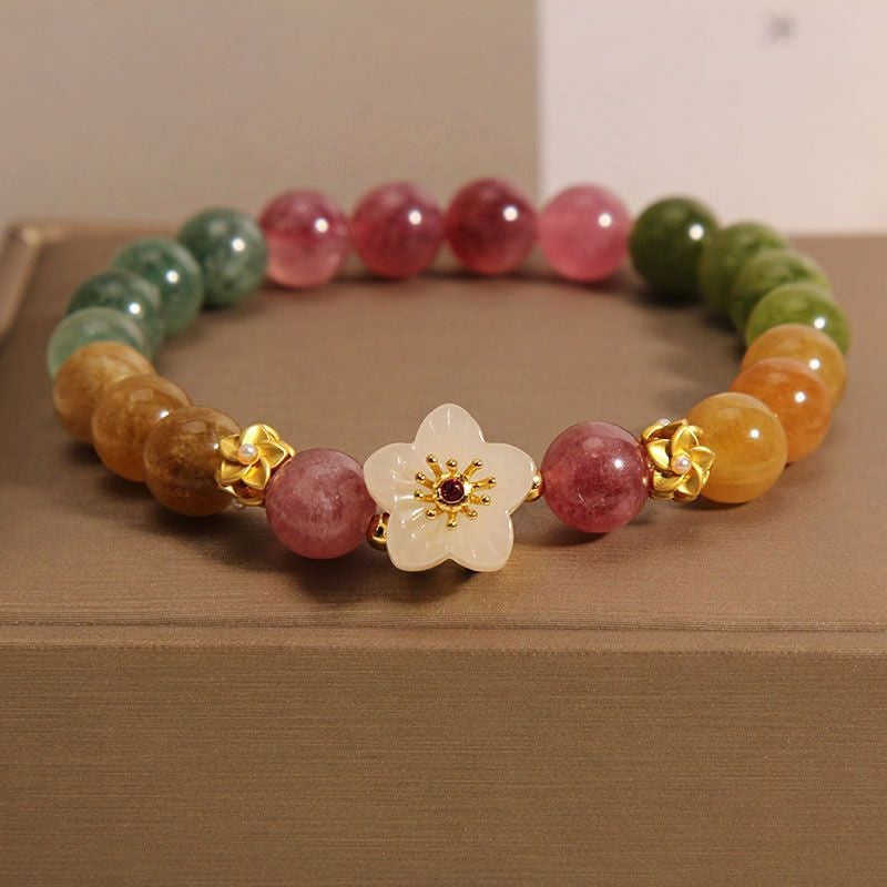 Floral Accent Bracelet | Støtt brystkreft
