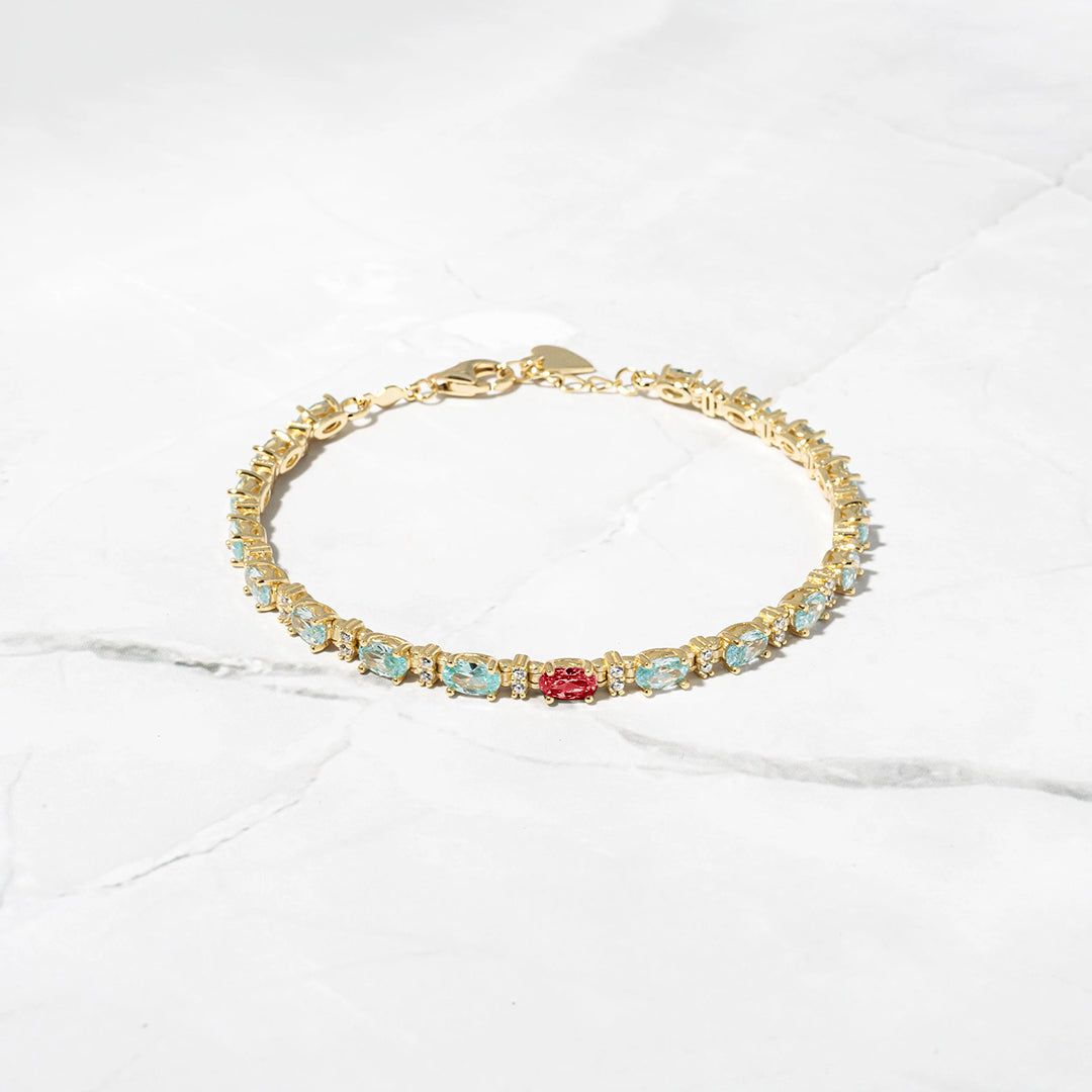Elegant Crystal Bracelet | Støtt diabetes
