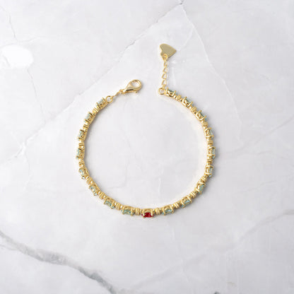 Elegant Crystal Bracelet | Støtt diabetes