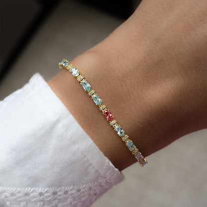 Elegant Crystal Bracelet | Støtt diabetes