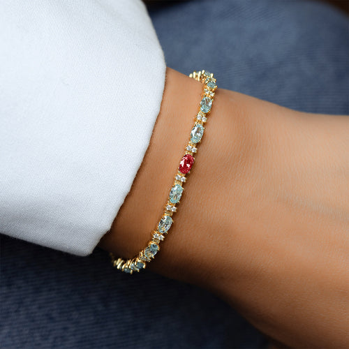 Elegant Crystal Bracelet | Støtt diabetes