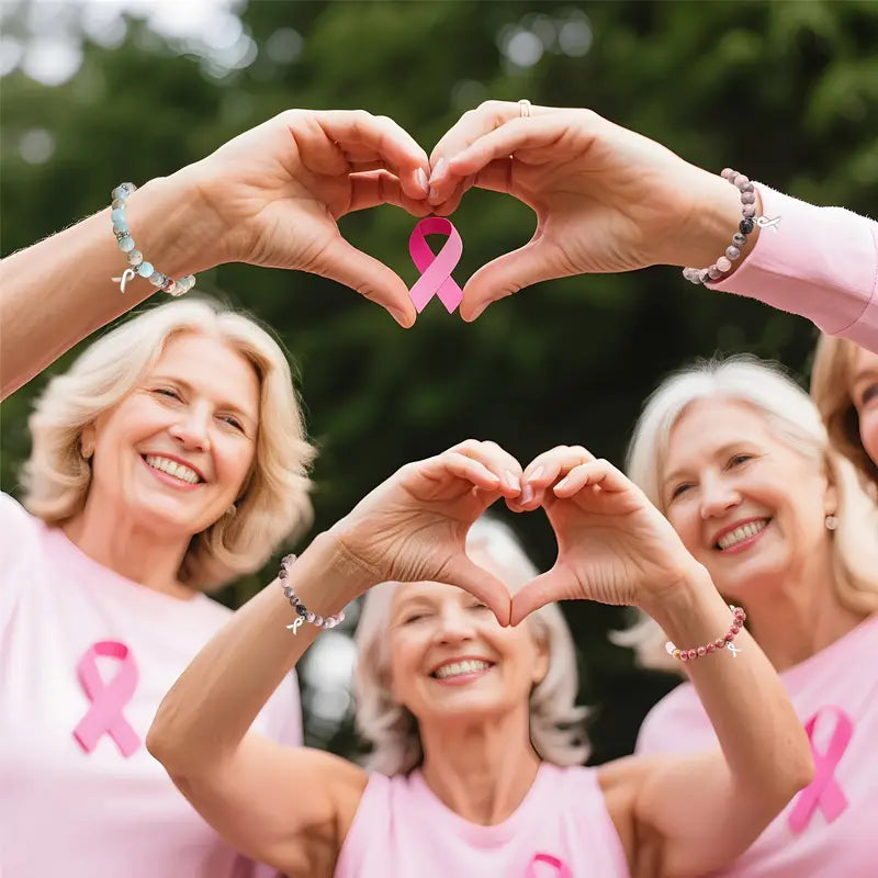 Exquisite Ribbon Bracelet | Støtt brystkreft