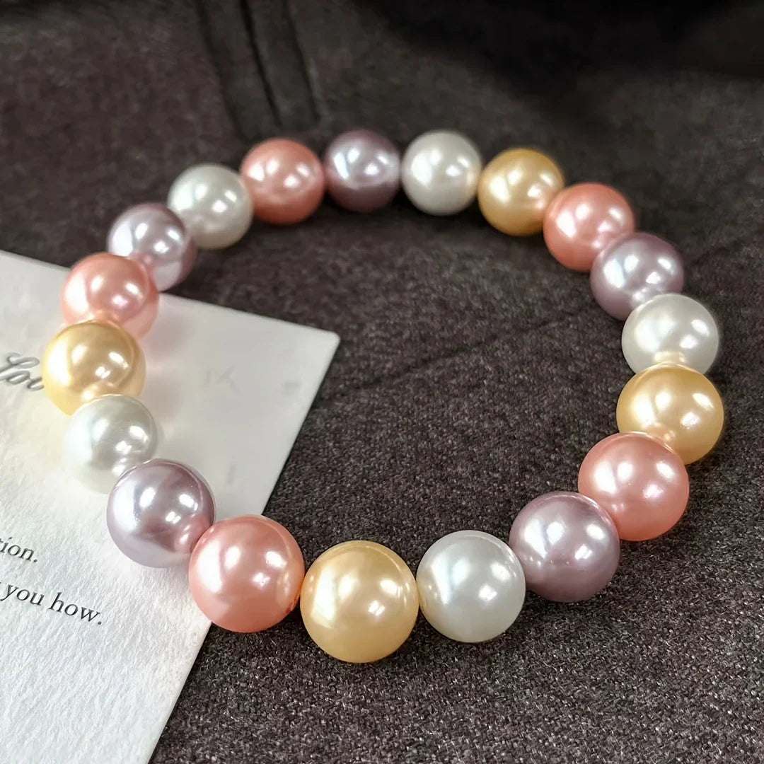 Pastel Pearl Bracelet | Støtt brystkreft
