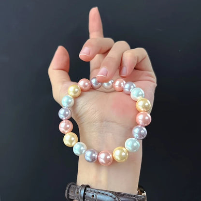 Pastel Pearl Bracelet | Støtt brystkreft