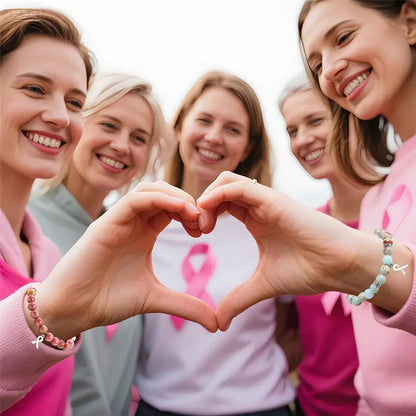 Exquisite Ribbon Bracelet | Støtt brystkreft