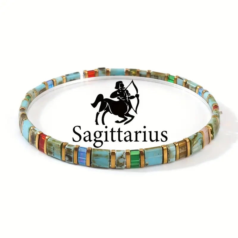 Zodiac Stretch Bracelet | Støtt brystkreft