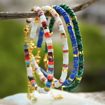 Natural Stone Bracelet | Støtt brystkreft