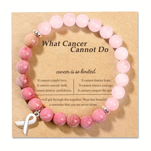 Exquisite Ribbon Bracelet | Støtt brystkreft