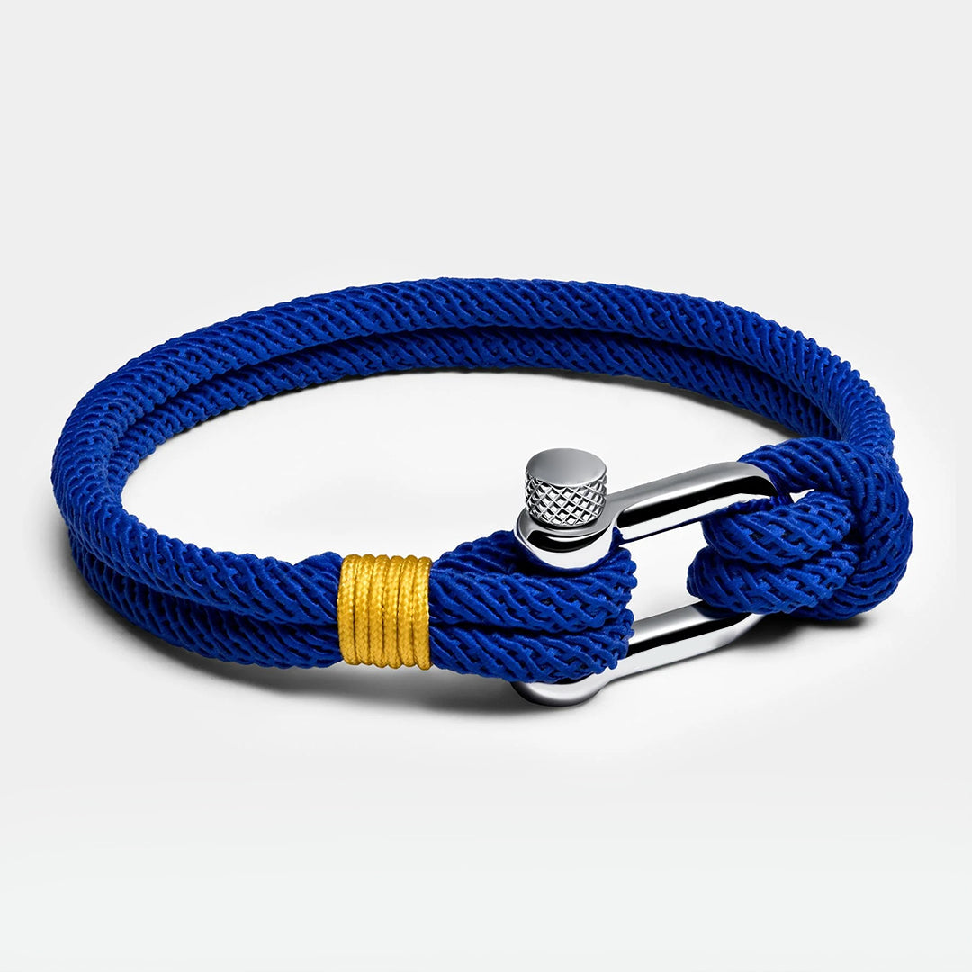 Blue Linked Bracelet | Støtt diabetes