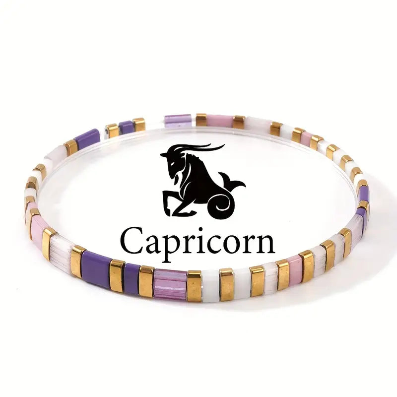 Zodiac Stretch Bracelet | Støtt brystkreft