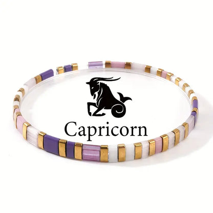 Zodiac Stretch Bracelet | Støtt brystkreft