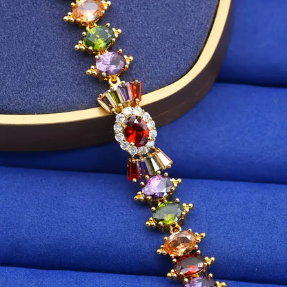 Luxury Gemstones Bracelet | Støtt brystkreft