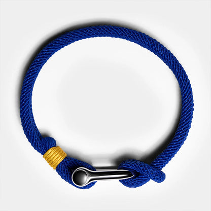 Blue Linked Bracelet | Støtt diabetes