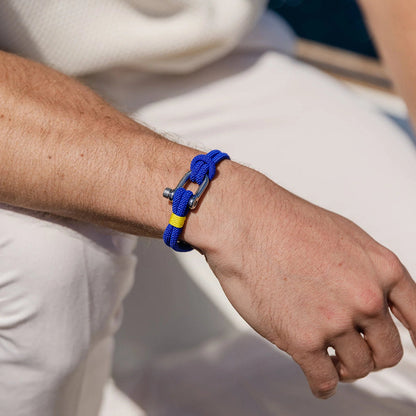 Blue Linked Bracelet | Støtt diabetes