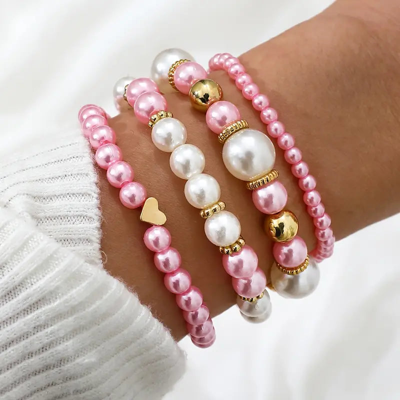 Ethereal Pearl Bracelet | Støtt brystkreft
