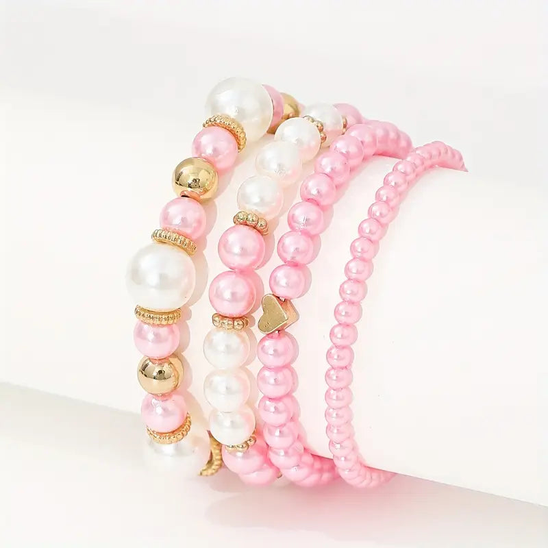 Ethereal Pearl Bracelet | Støtt brystkreft