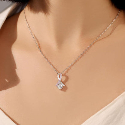 Pink Ribbon Necklace | Støtt brystkreft