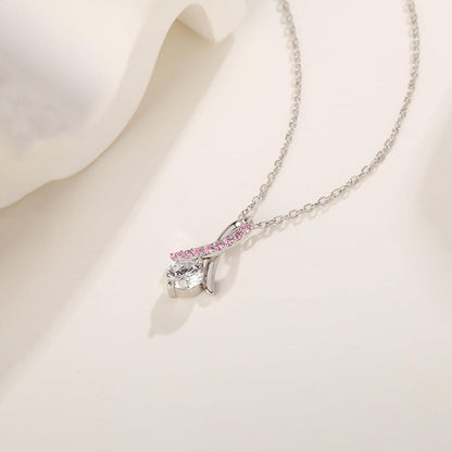 Pink Ribbon Necklace | Støtt brystkreft