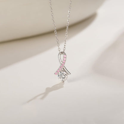 Pink Ribbon Necklace | Støtt brystkreft