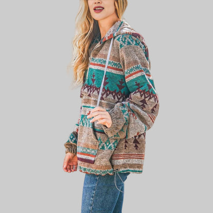 Sakie™ - Komfortabel hettegenser