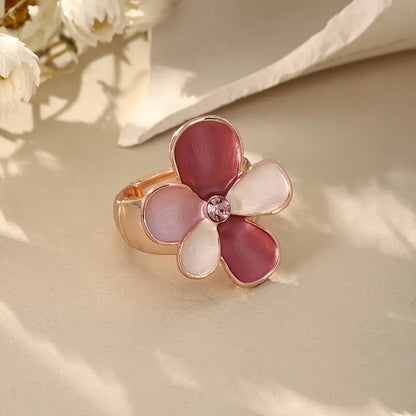 Big Flower Ring | Støtt brystkreft