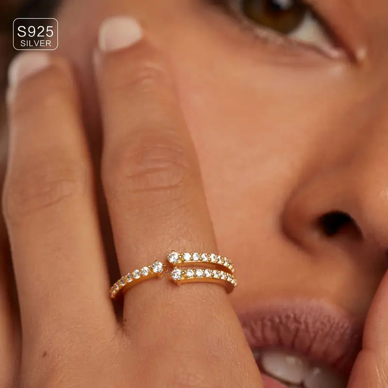 Luxury Y-shaped Ring | Støtt brystkreft