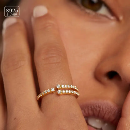 Luxury Y-shaped Ring | Støtt brystkreft