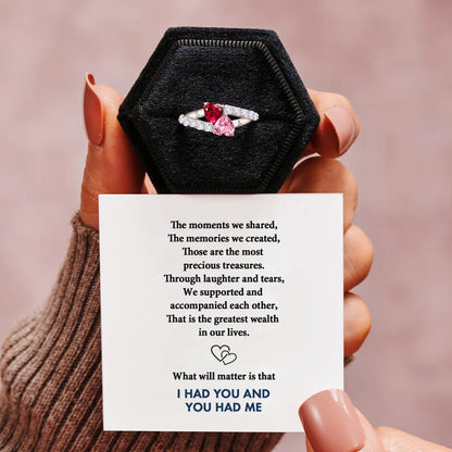 Interlinked Heart Ring | Støtt brystkreft