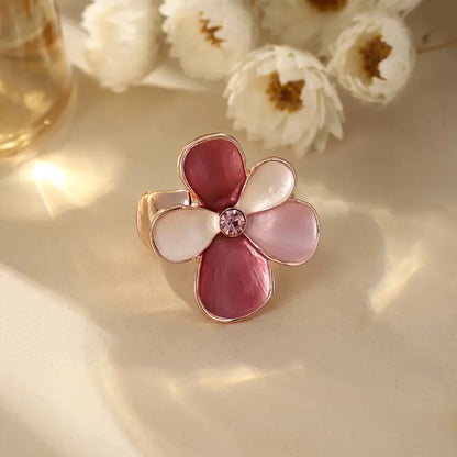 Big Flower Ring | Støtt brystkreft