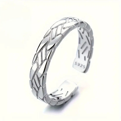 Sleek Texture Ring | Støtt brystkreft