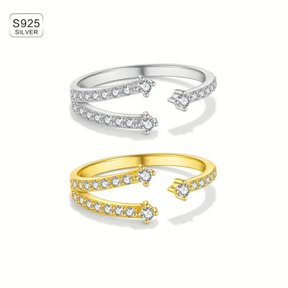 Luxury Y-shaped Ring | Støtt brystkreft