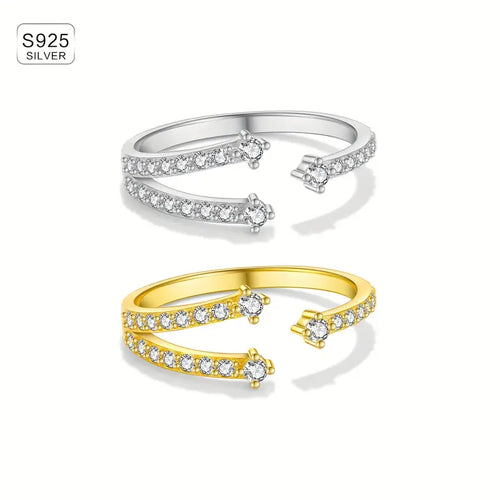 Luxury Y-shaped Ring | Støtt brystkreft