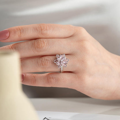 Lotus Flower Ring | Støtt brystkreft
