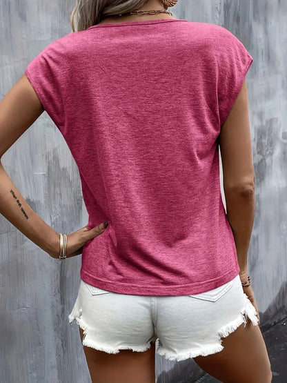 Minimalist Heart-print Top | Støtt brystkreft