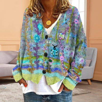 Hanna™ | Fargerik genser