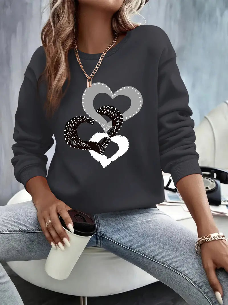 Cozy Graceful Sweatshirt | Støtte Brystkreft