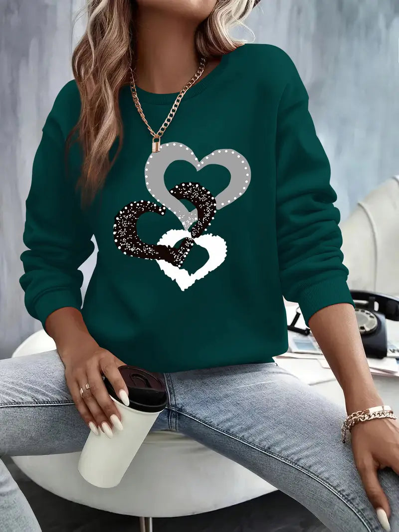 Cozy Graceful Sweatshirt | Støtte Brystkreft