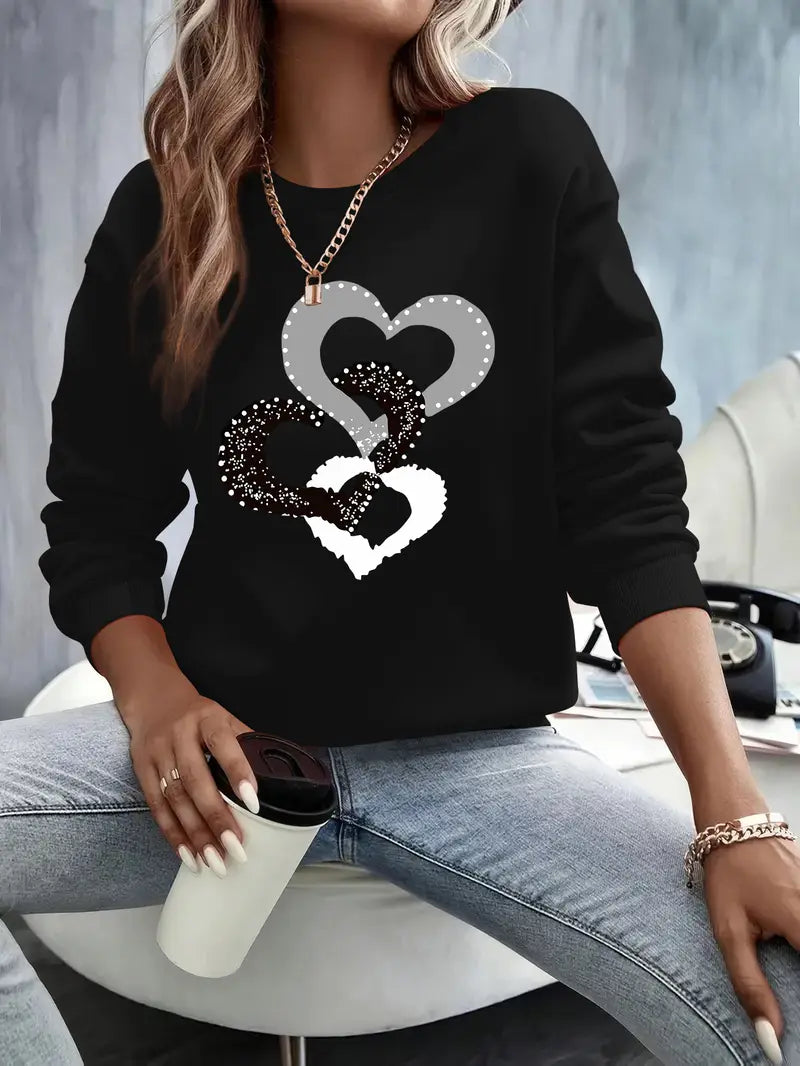 Cozy Graceful Sweatshirt | Støtte Brystkreft