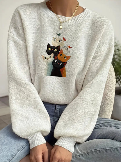 Alaric™ - Nydelig kattesweatshirt