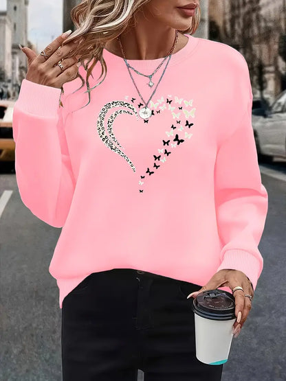 Cozy Pink Sweatshirt | Støtt brystkreft
