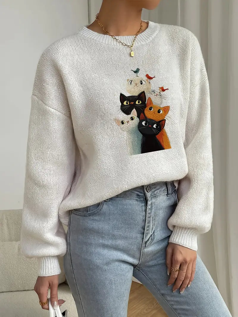 Alaric™ - Nydelig kattesweatshirt