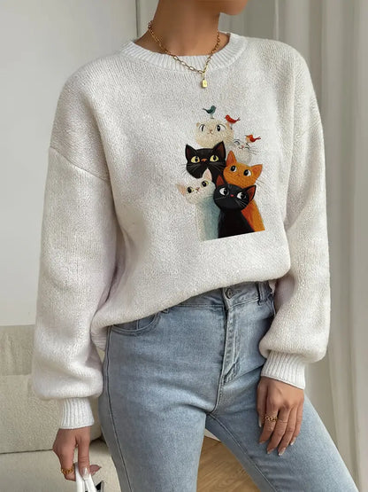 Alaric™ - Nydelig kattesweatshirt