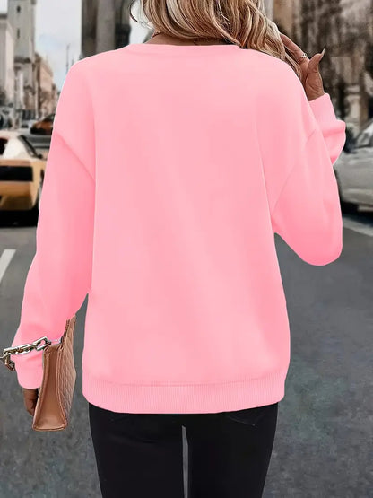 Cozy Pink Sweatshirt | Støtt brystkreft