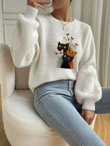 Alaric™ - Nydelig kattesweatshirt